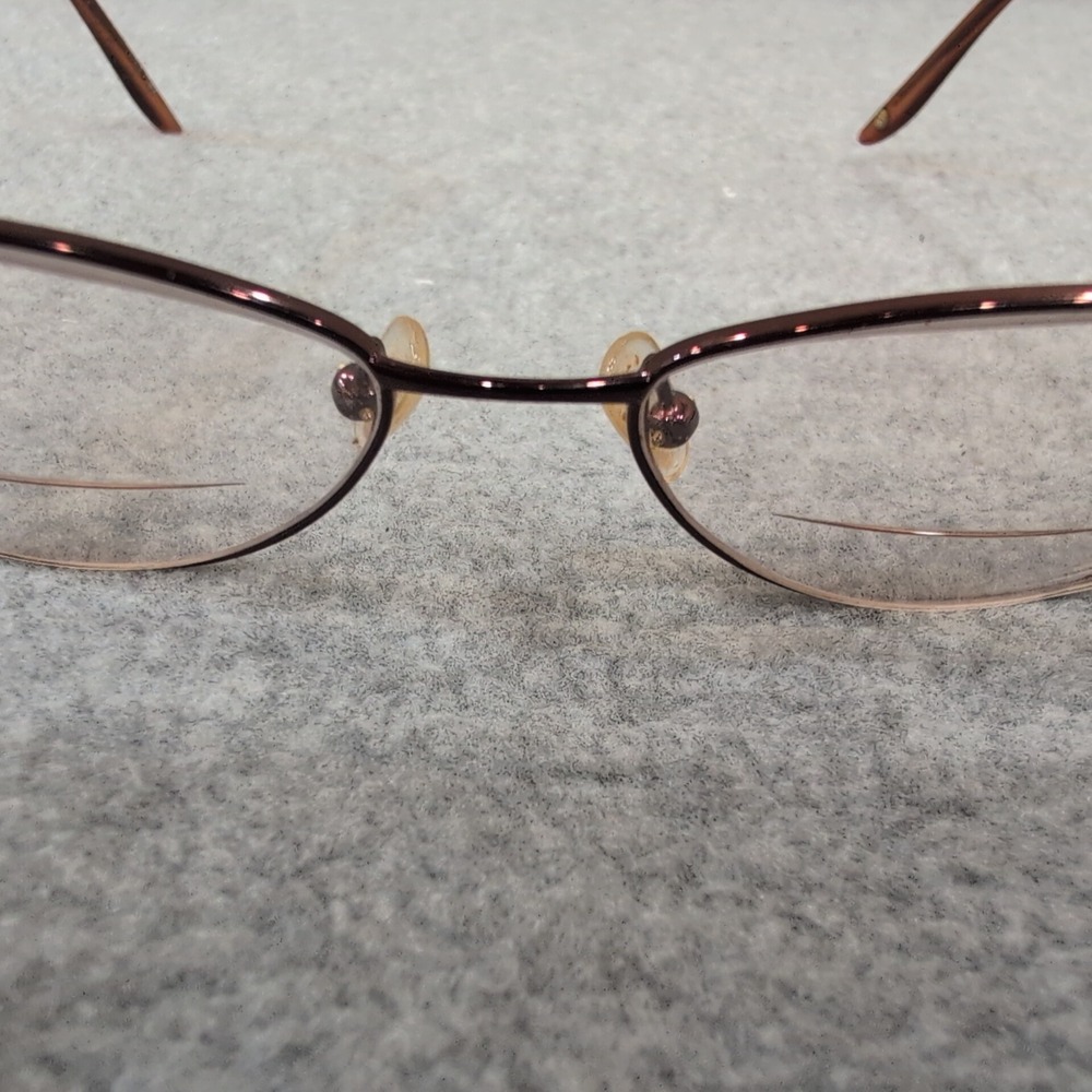 Valerie Spencer Eyeglasses Frames, Brown Metal Frame for Women, Optical Glasses - Picture 3 of 8